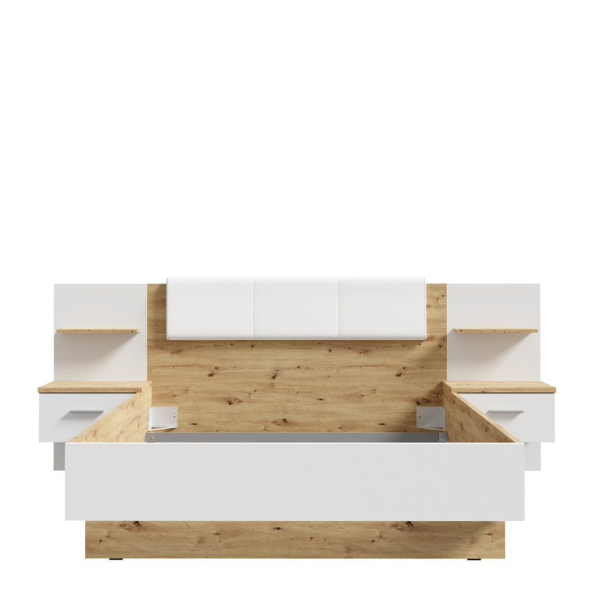 GINGER KAPAZA BEDFRAME + BEDSIDES QUEEN SIZE