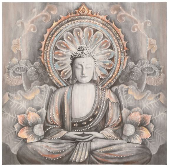 TOILE IMPRIMEE ATMOSPHERA BOUDDHA