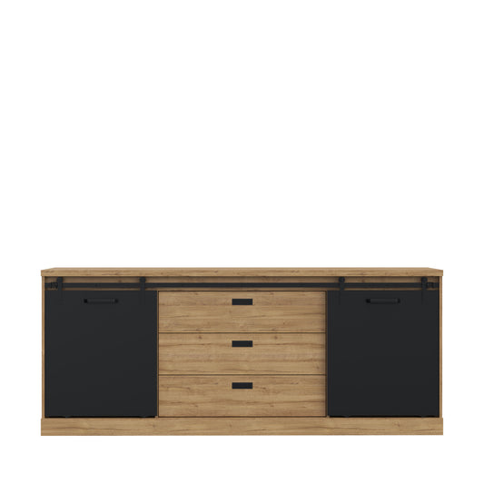 KASZIMIRO CHEST 2DOORS 3DRAWERS
