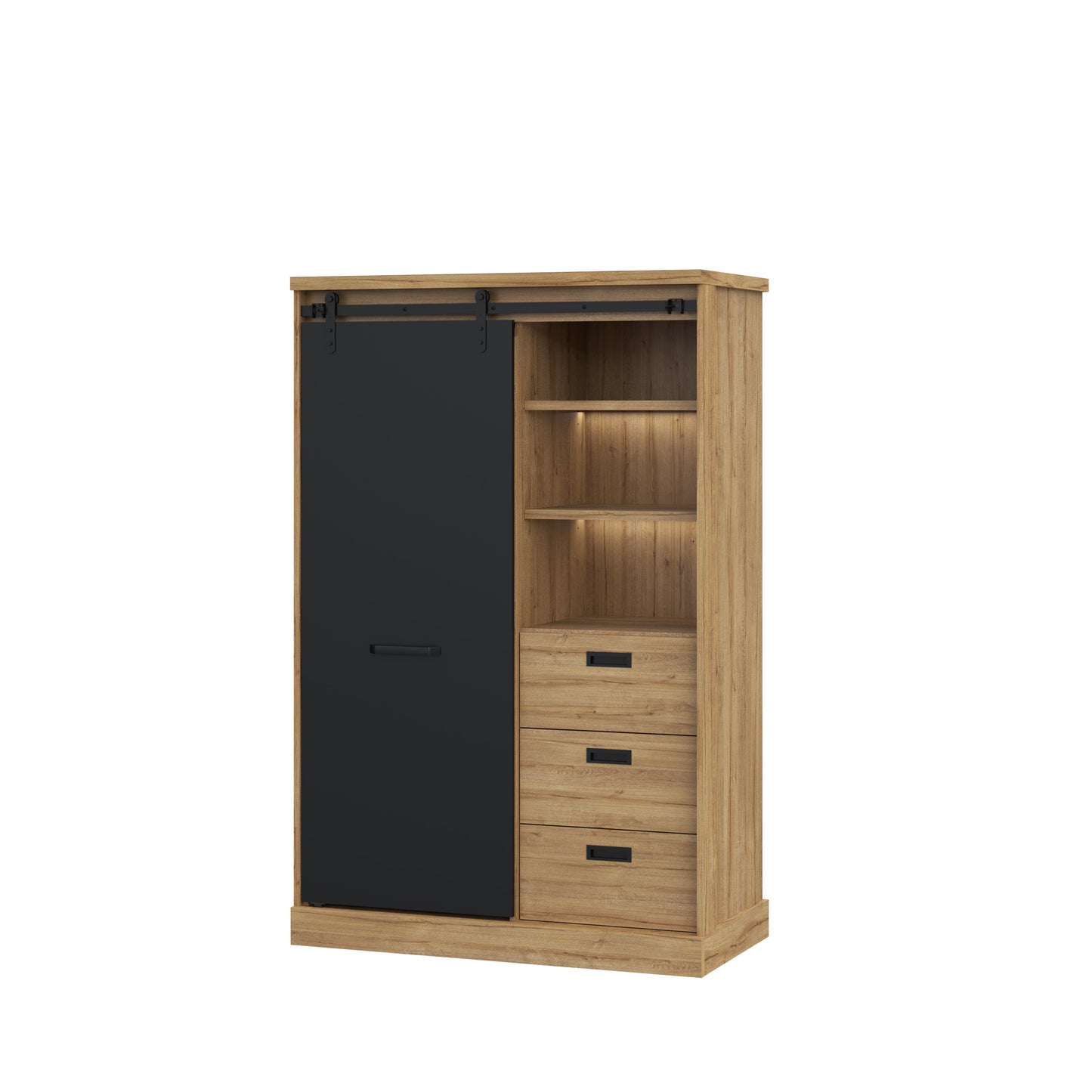 KASZIMIRO HIGH CHEST 1DR 3DR 3 NICHES