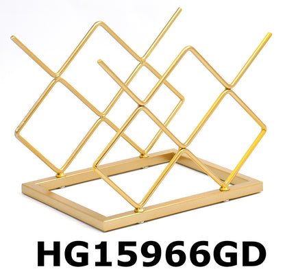 QUADRI IRON WINE RACK FOR 5 BOTTLEN