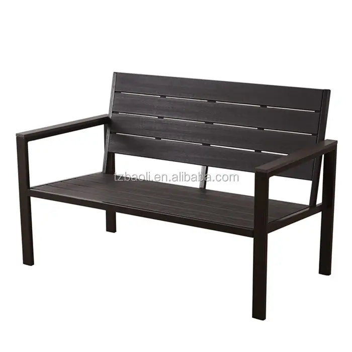 GARDEN CONVERSATION SOFA SET WITHOUT SEAT CUSHION