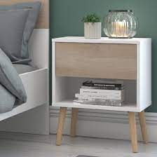 AALBORG CHEVET 1 TIROIR 1 NICHE