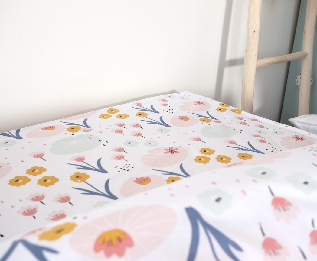 PARURE DE LIT COTE DECO CLARA